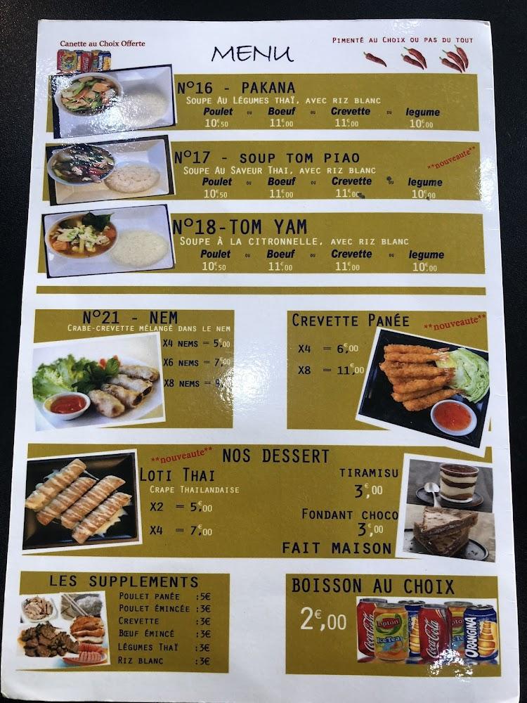 Régal Thaï - Menu Image 3